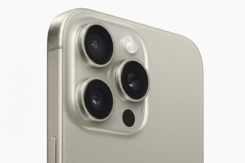 Về camera: iPhone 15 Pro Max sở hữu ống kính tiềm vọng zoom 5x mới