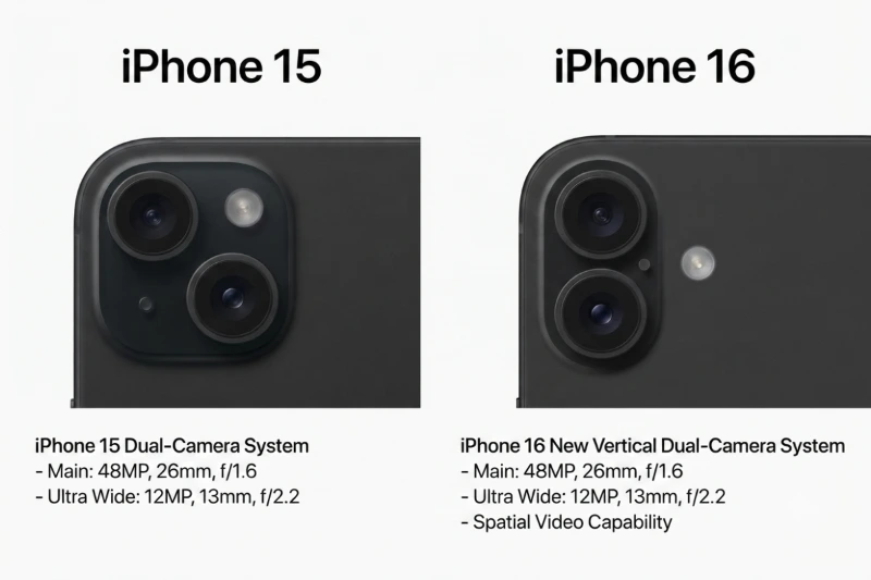 Về camera chính: iPhone 16 cho khả năng xử lý chi tiết nhỉnh hơn iPhone 15