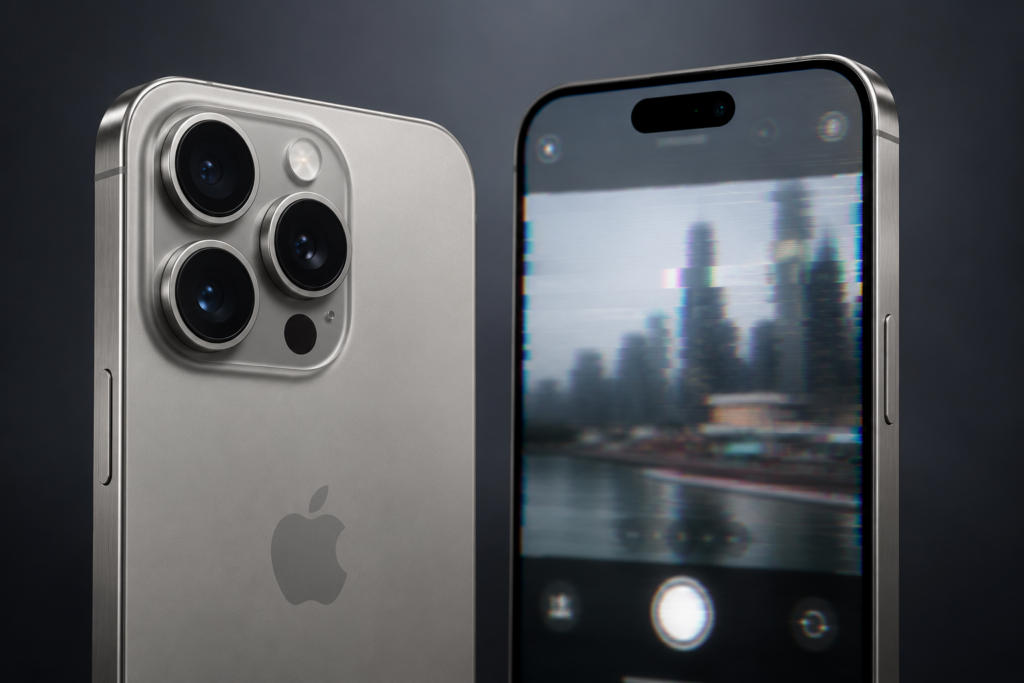 iPhone 15 Pro bị lỗi camera: Nguyên nhân và cách khắc phục