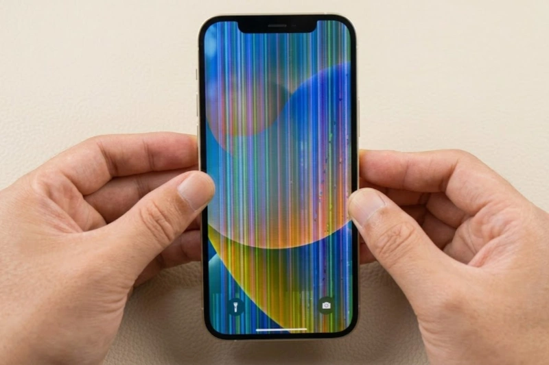 Màn hình iPhone 13 Pro Max bị sọc