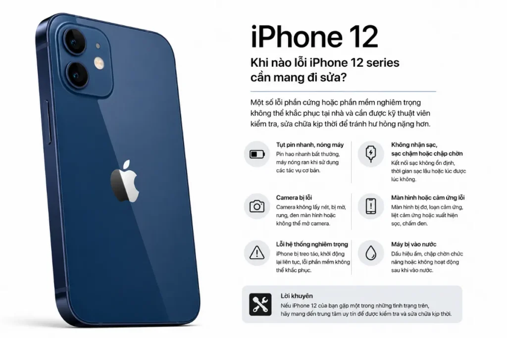 Về pin: iPhone 12 series có thể tụt pin nhanh hoặc nóng ran bất thường