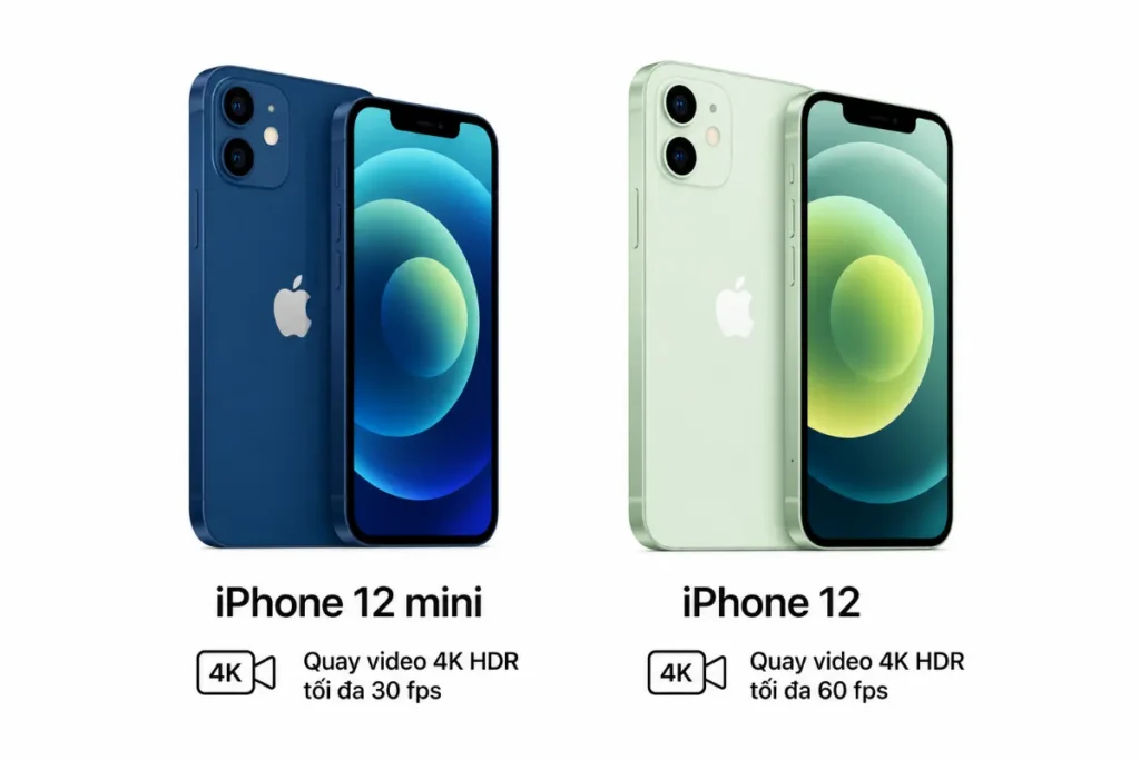 iPhone 12 mini hao pin nhanh hơn iPhone 12 trong nhu cầu di động