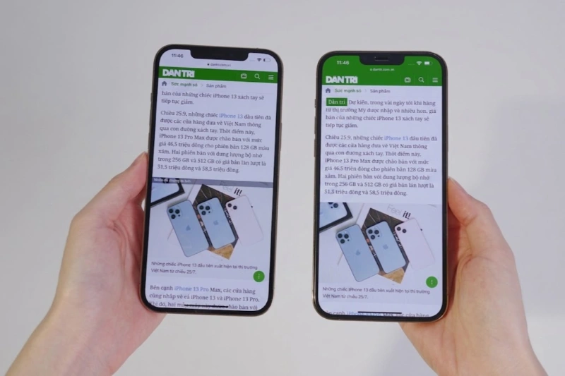 Với các nhu cầu văn phòng lướt web nhẹ nhàng, iPhone 13 Pro Max đem lại hiệu quả giữ pin đáng kinh ngạc
