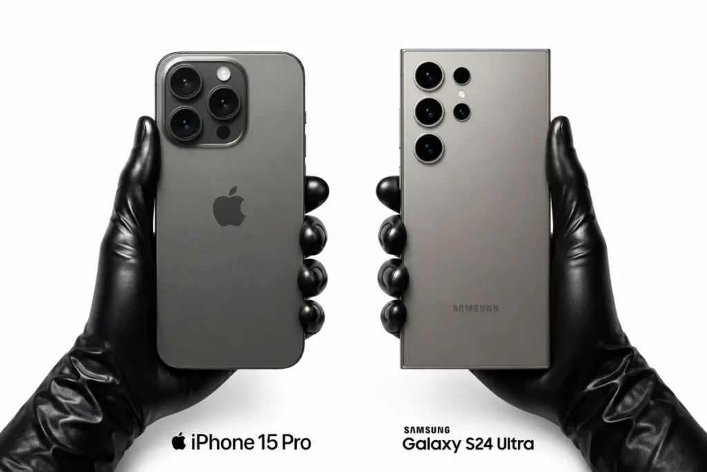 So sánh pin iPhone 15 Pro và Samsung Galaxy S24 Ultra So sánh pin iPhone 15 Pro và Samsung Galaxy S24 Ultra