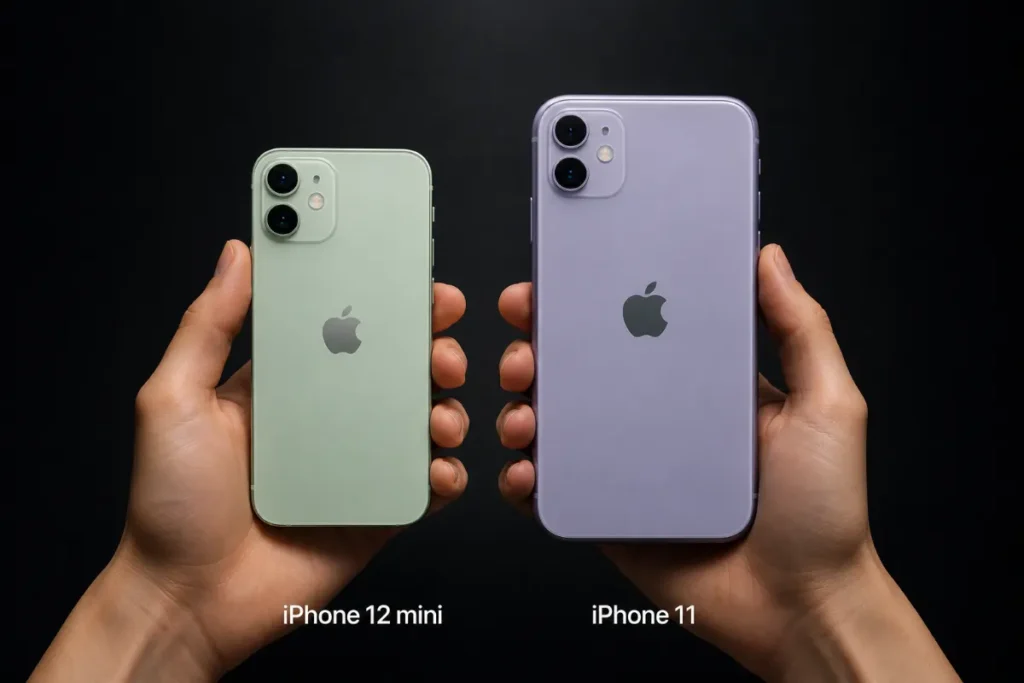 So với iPhone 11, camera iPhone 12 mini có sự thay đổi rõ rệt trong việc xử lý ánh sáng và độ sắc nét.
