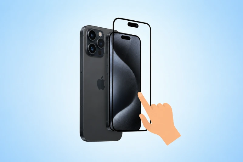 Về miếng dán và cường lực: iPhone 15 Pro có thể loạn cảm ứng do phụ kiện không phù hợp