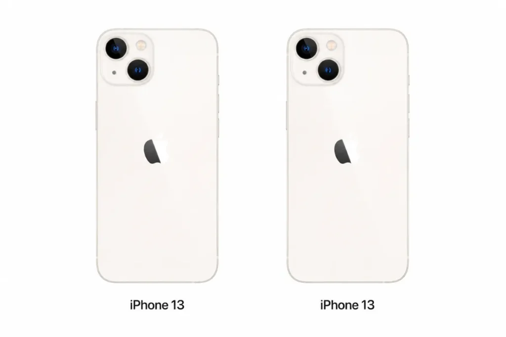Màu trắng (Starlight/Silver) – dòng iPhone 13