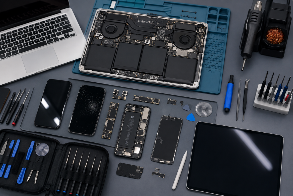 Cập nhật bảng giá sửa laptop, điện thoại cho sinh viên 2026
