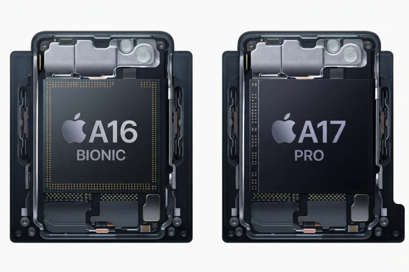 sự khác biệt giữa A16 Bionic và A17 Pro sẽ bộc lộ rõ rệt khi xử lý đồ họa Ray Tracing, xuất video 4K ProRes hoặc truyền dữ liệu qua cổng kết nối