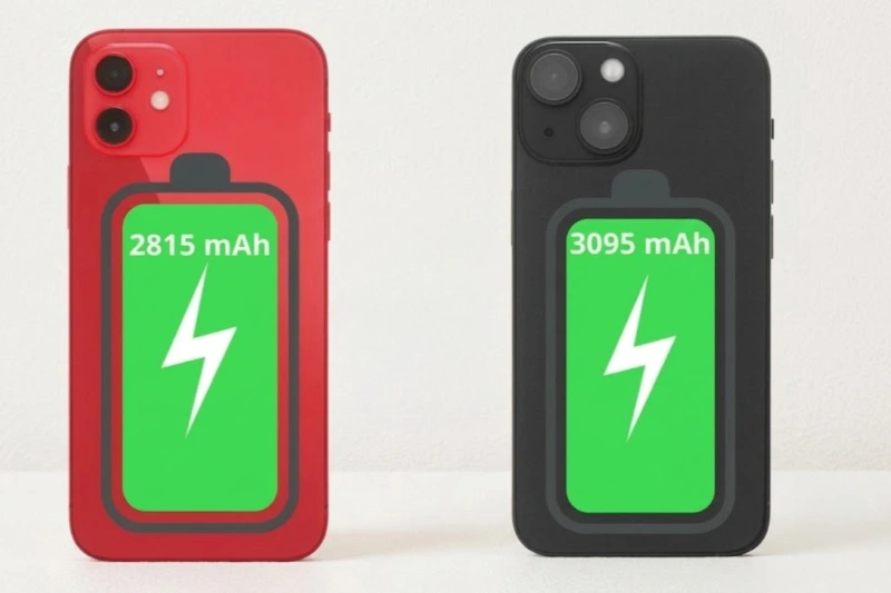 iPhone 13 được trang bị viên pin lớn hơn khoảng 15% so với mức 2.815 mAh của iPhone 12