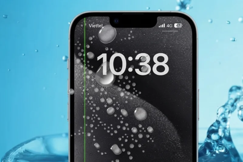 Về va đập và rơi nước: iPhone 13 có thể sọc màn, đen màn hoặc liệt cảm ứng sau tác động vật lý
