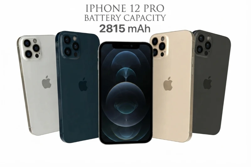 viên pin iPhone 12 Pro đạt khoảng 2.815 mAh
