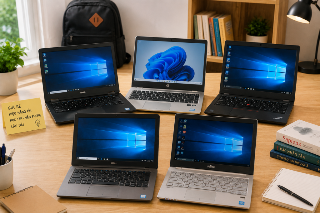 Top laptop cũ giá rẻ tựu trường: Chọn máy nào cho sinh viên?