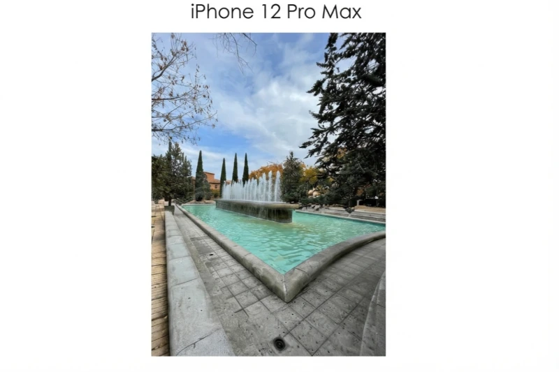 Ảnh chụp khung cảnh rộng bằng camera góc siêu rộng trên iPhone 12 Pro Max