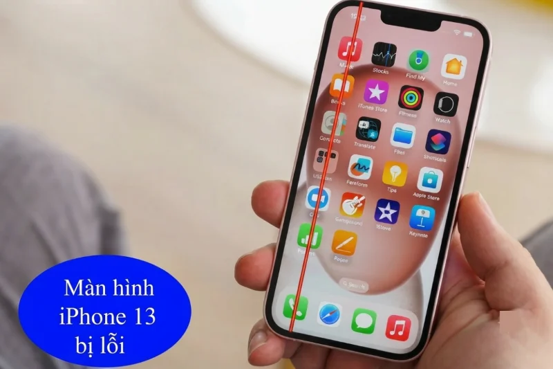 Lỗi màn hình iPhone 13 có thể đến từ nhiều nguyên nhân khác nhau trong quá trình sử dụng hàng ngày