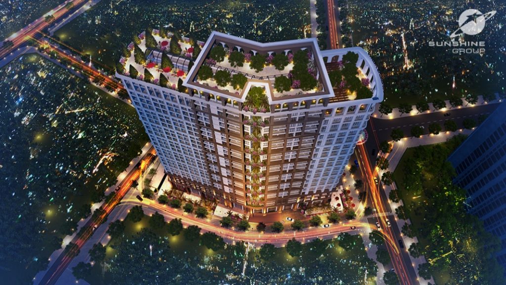 Chung cư Sunshine Palace – đô thị phủ xanh giữa lòng Hà Nội chung cư sunshine palace