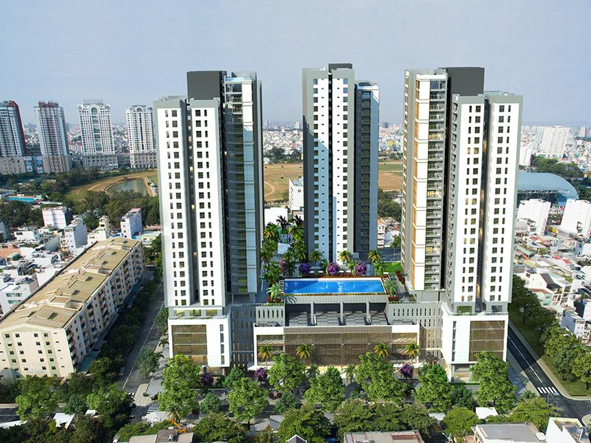 Xi Grand Court: Vị trí đắc địa bốn mặt tiền đường