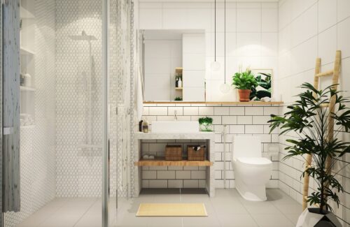 Bố trí nhà tắm nhỏ đẹp nhiều tiện ích phù hợp mọi không gian