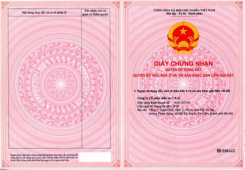 Sang tên sổ đỏ cho con 1