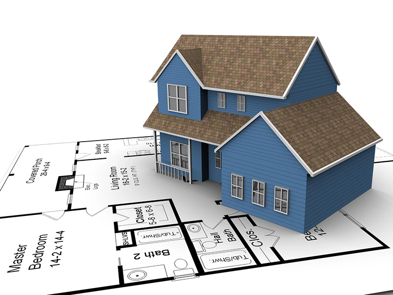 Phác hoạ trước các cạnh cần đo vào sổ sẽ giúp bạn không bị sót