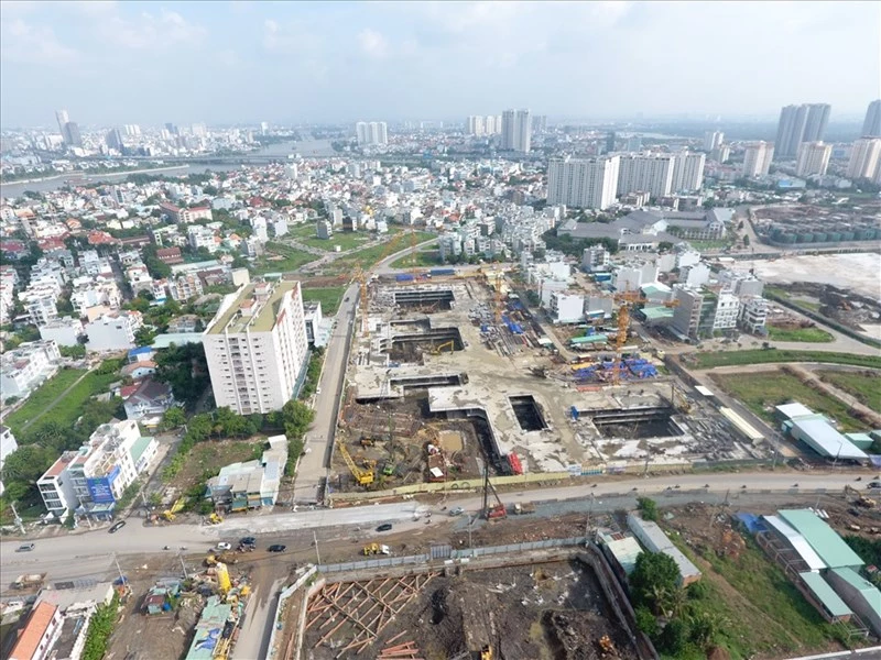 Đất hỗn hợp trên 50% diện tích có chức năng xây dựng chung cư kết hợp dịch vụ, thương mại, văn phòng