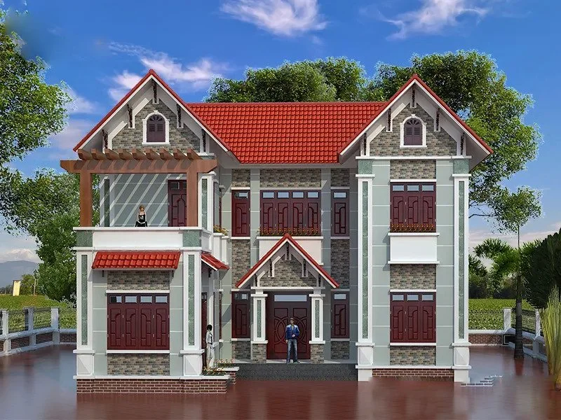 Nhà khuyết góc 2