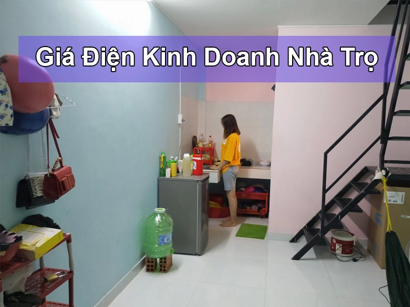 Giá điện kinh doanh nhà trọ được quy định từng mức giá khác nhau