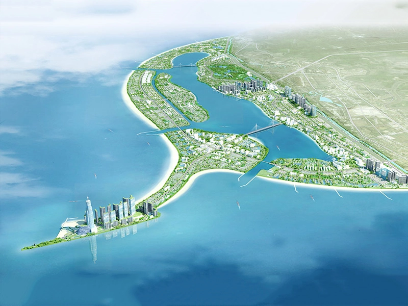 So sánh với các dự án lấn biển khác tại Việt Nam