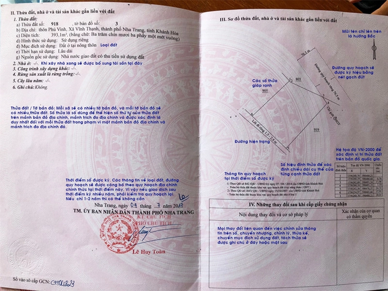 Có một số trường hợp bắt buộc phải có trích lục đất