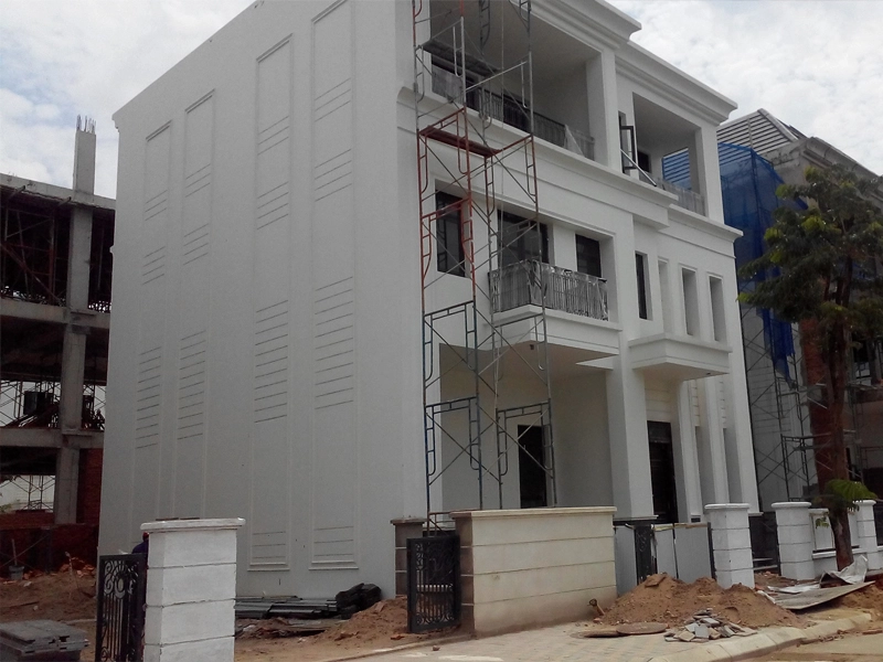 hoan thien nha da xay tho 1 - Nhà đã xây thô là nhà đã xây dựng khung và trát vữa toàn bộ