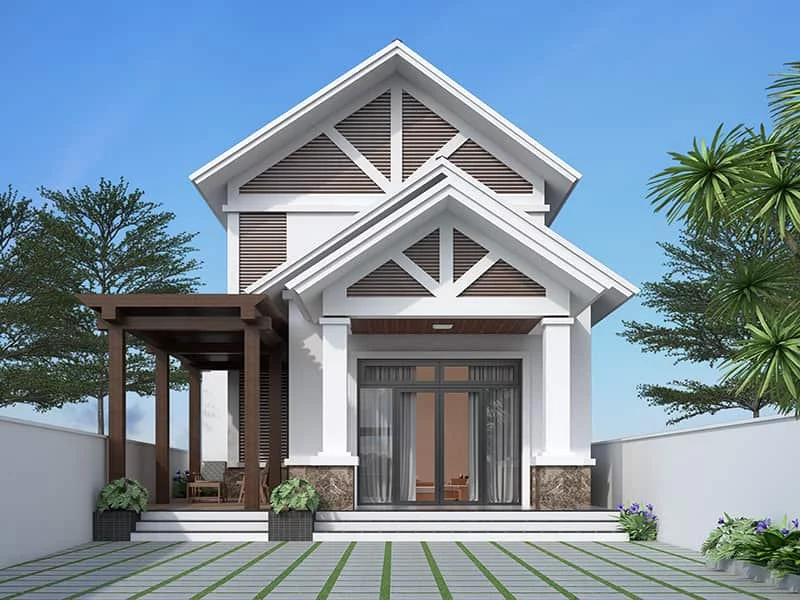 xây nhà 1 trệt 1 lầu đúc giả 5
