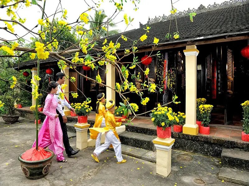 trang tri san nha ngay tet 1