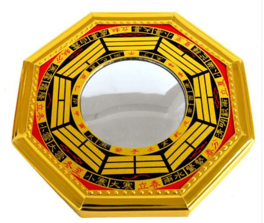 Gương bát quái là vật phong thủy hỗ trợ hóa giải hướng nhà xấu