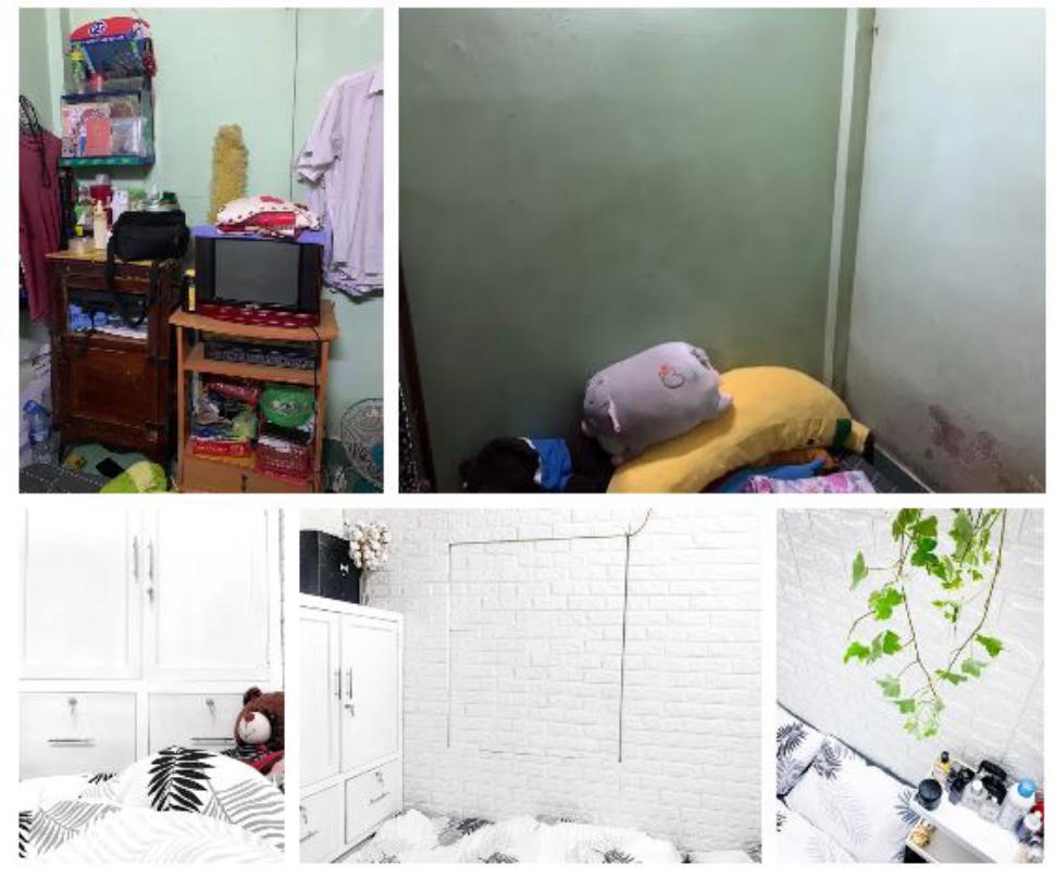 Phòng trọ có diện tích hẹp, nếu bạn khéo léo và tính toán một chút thì vẫn có một không gian đẹp hết nấc.