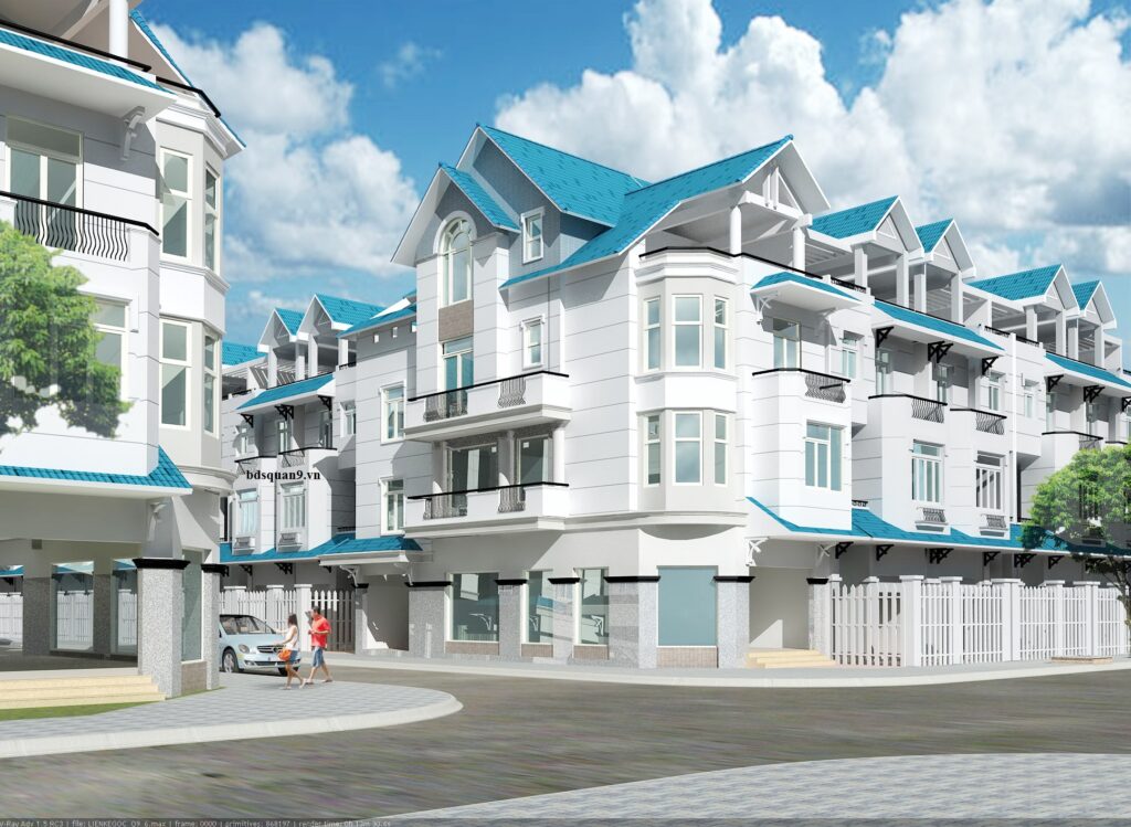 Khu dân cư Khang An Phú Hữu, quận 9 với thiết kế hiện đại, phù hợp cho đầu tư bất động sản