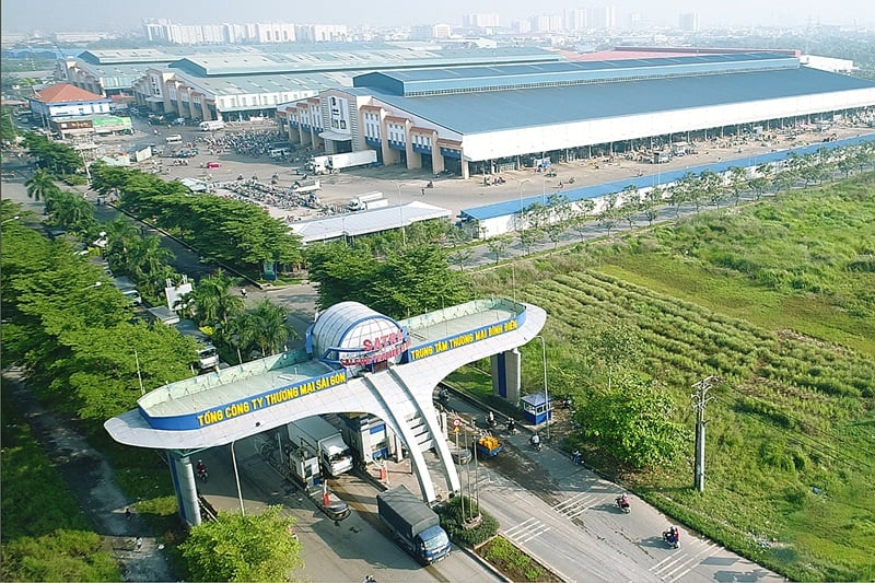 Chợ đầu mối Bình Điền Tp. Thủ Đức