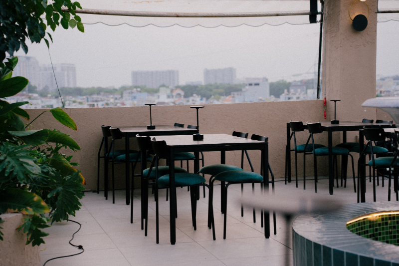 Rooftop Bình Thạnh sang trọng, hiện đại