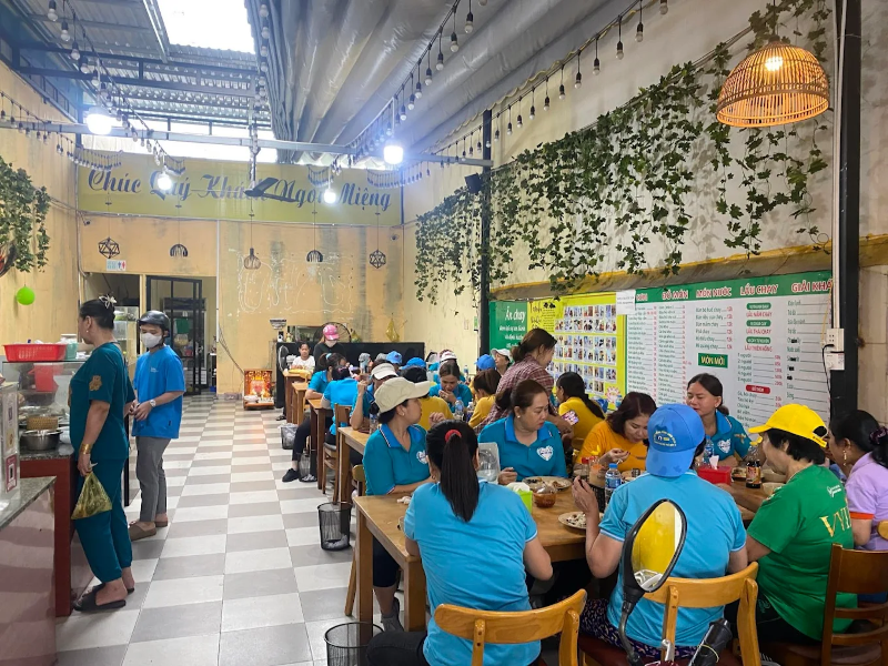 Quán chay Quận 12 ấm cúng, nhỏ gọn, món ăn tinh tế