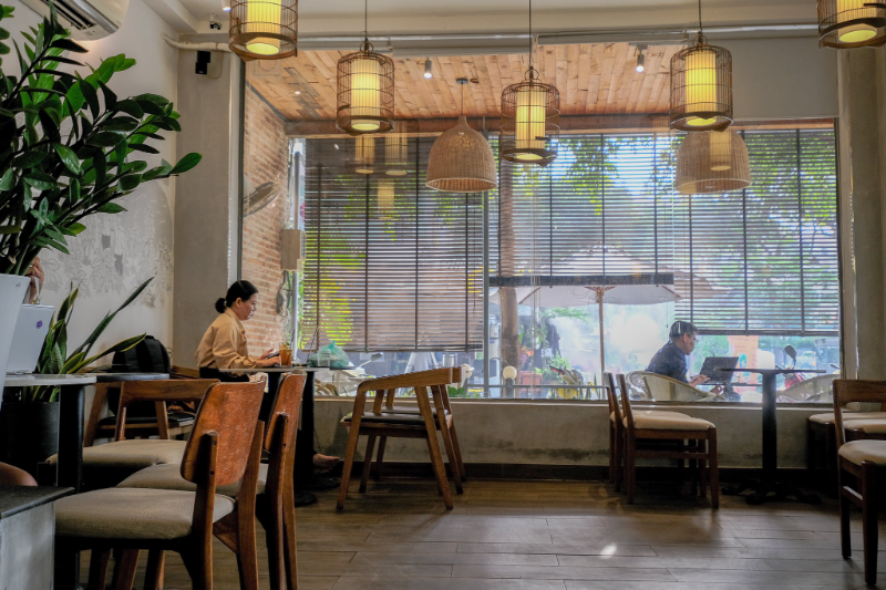 Rooftop Quận 4 rộng rãi, hiện đại