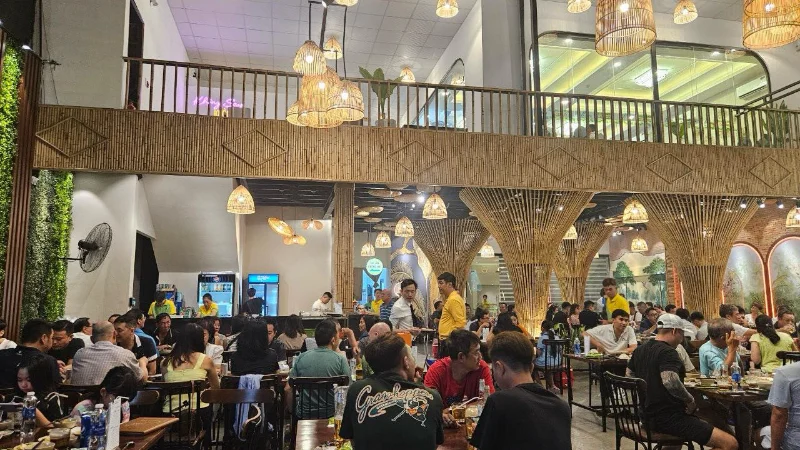 Quán nướng Quận 8 thoáng mát, thực đơn đa dạng