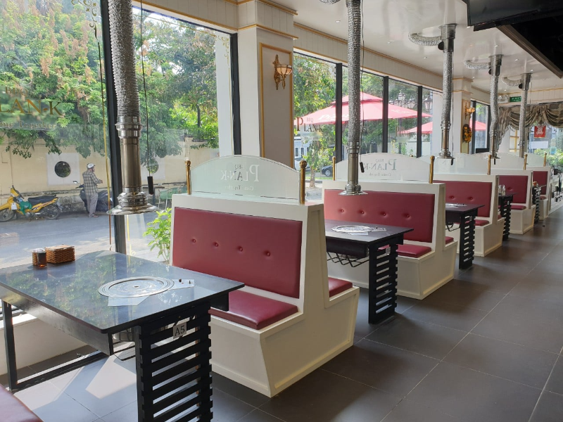 Quán nướng Quận 2 có không gian sang trọng, ấm cúng
