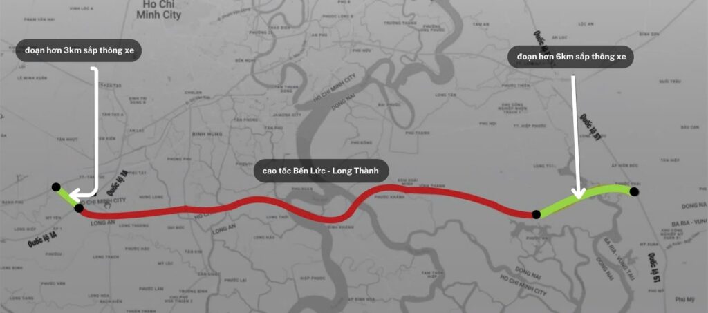 Cao tốc Bến Lức – Long Thành là tuyến đường trọng điểm kết nối Long An – TP.HCM – Đồng Nai. Cập nhật tiến độ xây dựng, thời gian hoàn thành và ảnh hưởng đến bất động sản.