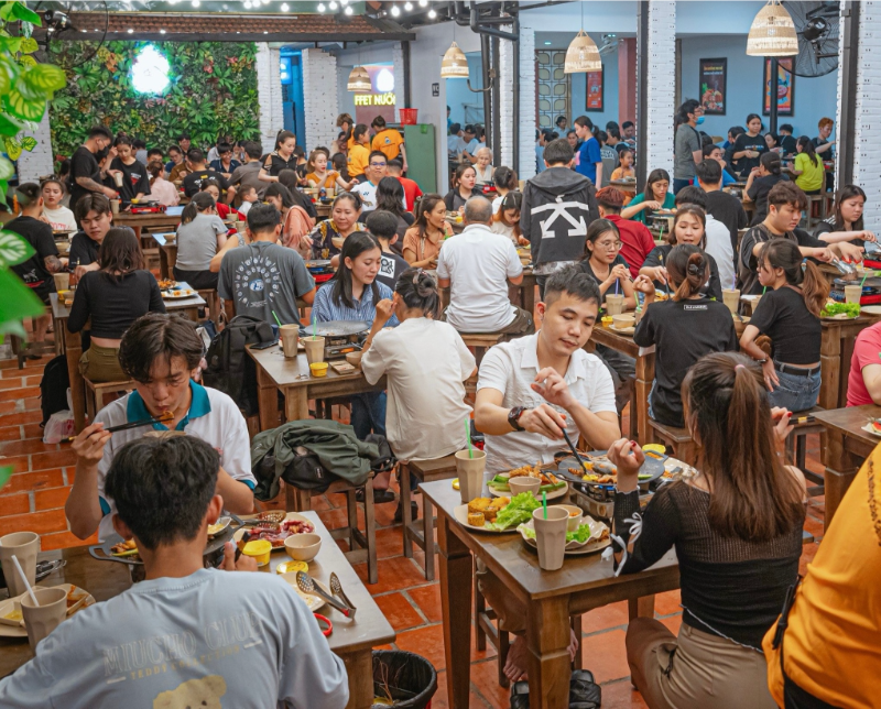 Quán nướng Quận 12 độc đáo, thu hút