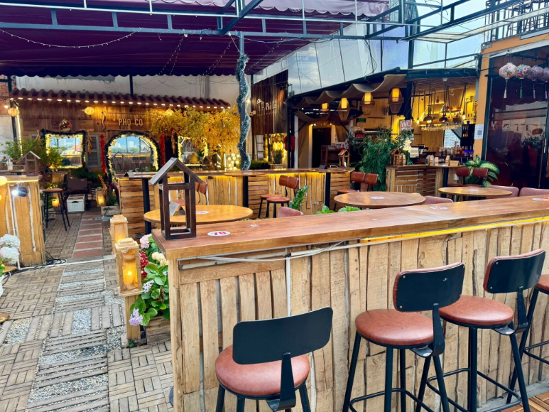 Quán cà phê rooftop Thủ Đức có không gian ấm cúng, thư giãn