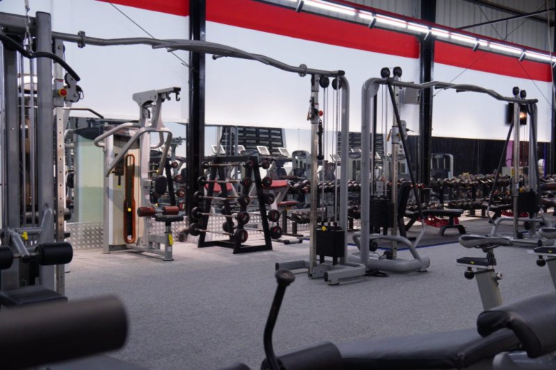 Phòng gym Bình Tân rộng rãi, chuyên nghiệp