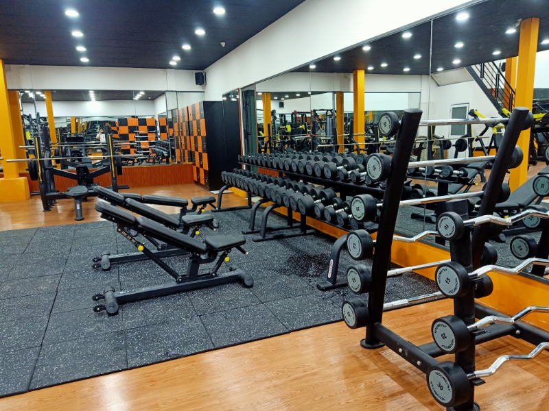 Phòng gym Thủ Đức có không gian rộng, thoáng và thiết bị hiện đại