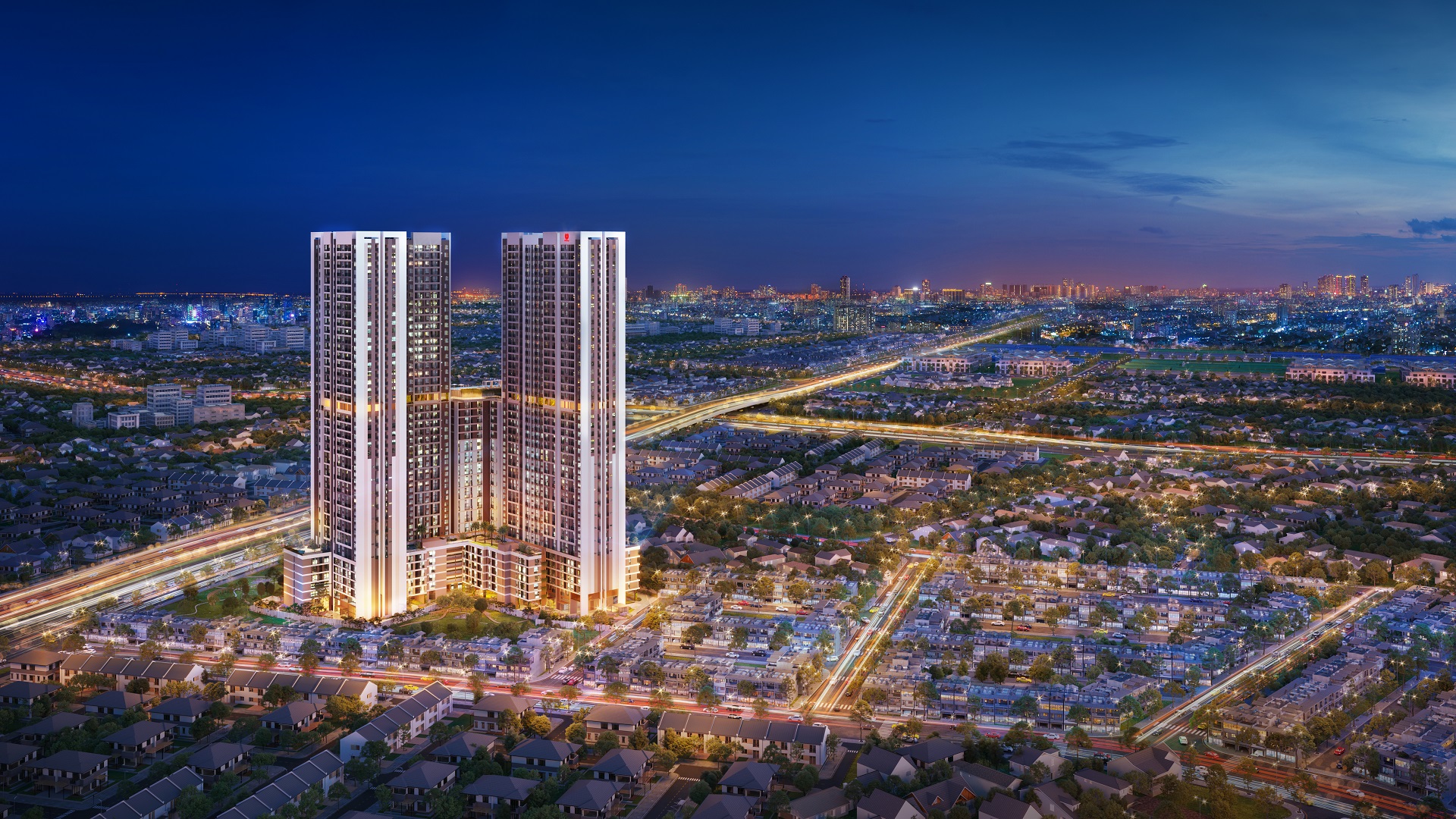 Hồ bơi vô cực và tiện ích chuẩn resort tại PiCity Sky Park