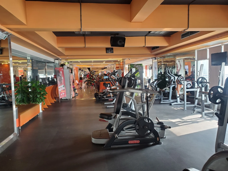 Phòng gym Quận 4 hiện đại, tiện nghi