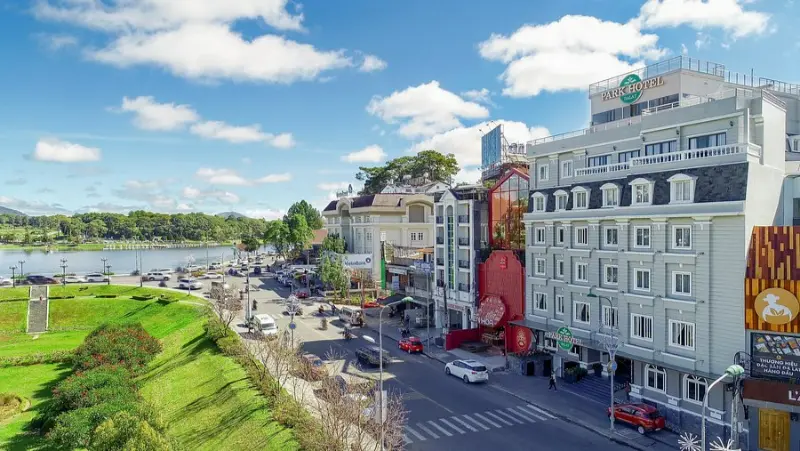 Vị trí đắc địa của khách sạn Park Hotel Đà Lạt
