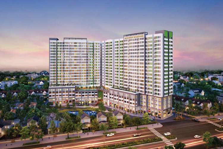 Phối cảnh thực tế dự án chung cư Moonlight Boulevard Bình Tân